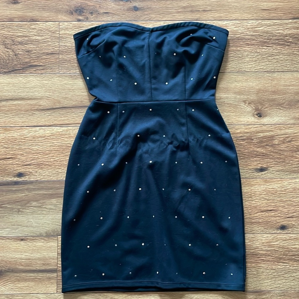 Silence and noise black tube dress